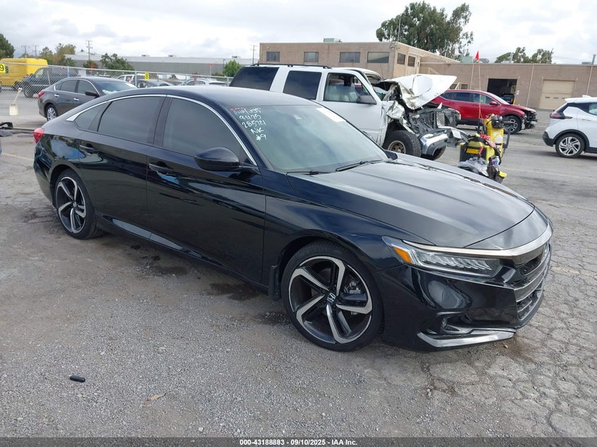 2021 HONDA ACCORD SPORT SPECIAL EDITION - 1HGCV1F43MA002213