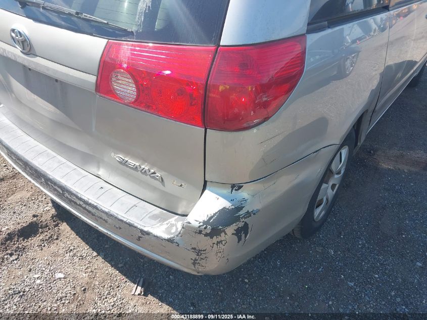 2008 Toyota Sienna Le VIN: 5TDZK23C58S168678 Lot: 43188899