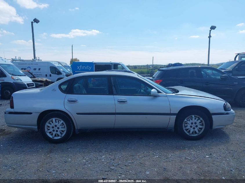 2003 Chevrolet Impala VIN: 2G1WF52E239274964 Lot: 43188907