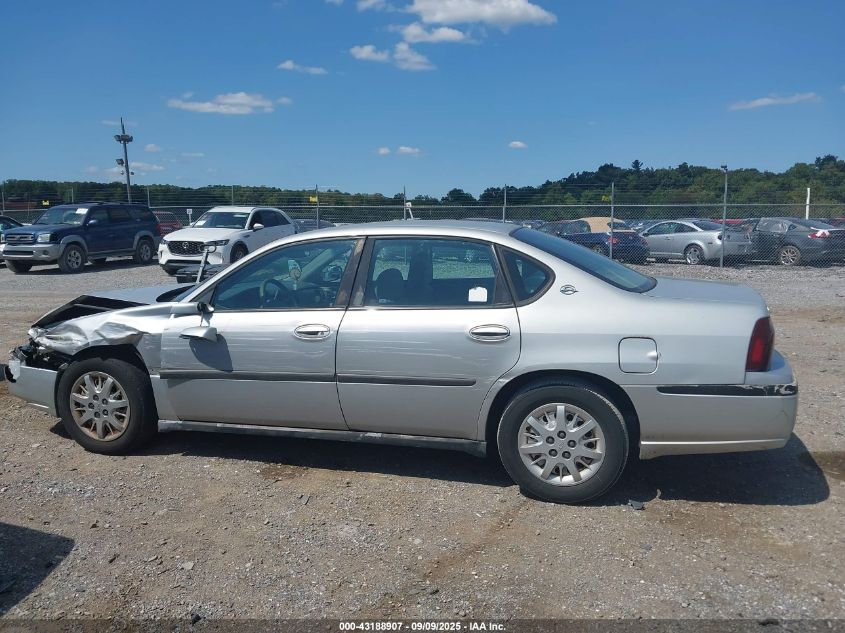 2003 Chevrolet Impala VIN: 2G1WF52E239274964 Lot: 43188907