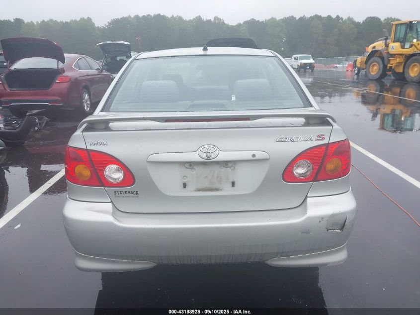 2003 Toyota Corolla S VIN: 2T1BR38E03C091023 Lot: 43188928