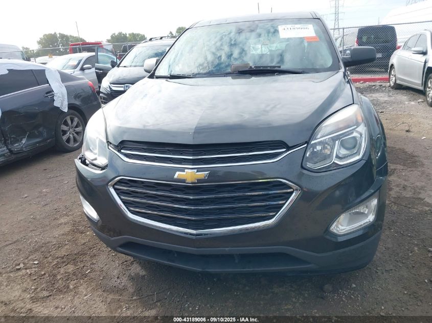 2017 Chevrolet Equinox Ls VIN: 2GNALBEK9H1526569 Lot: 43189006