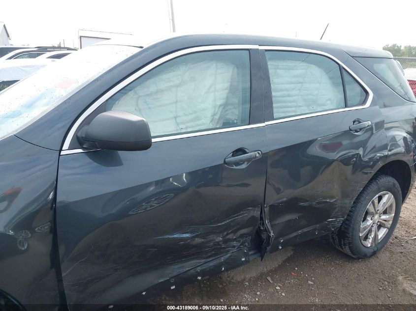 2017 Chevrolet Equinox Ls VIN: 2GNALBEK9H1526569 Lot: 43189006