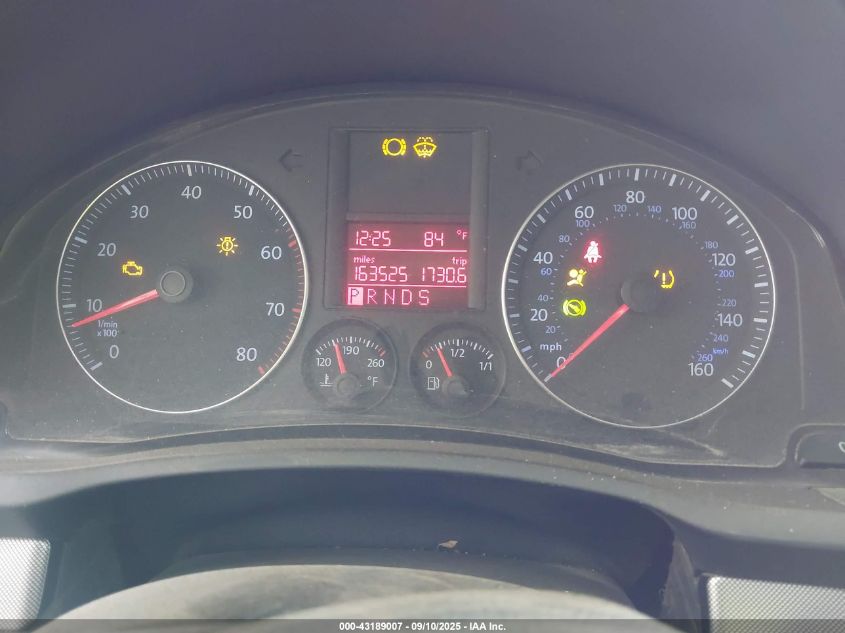 2007 Volkswagen Jetta Wolfsburg Edition VIN: 3VWEF71K77M189201 Lot: 43189007