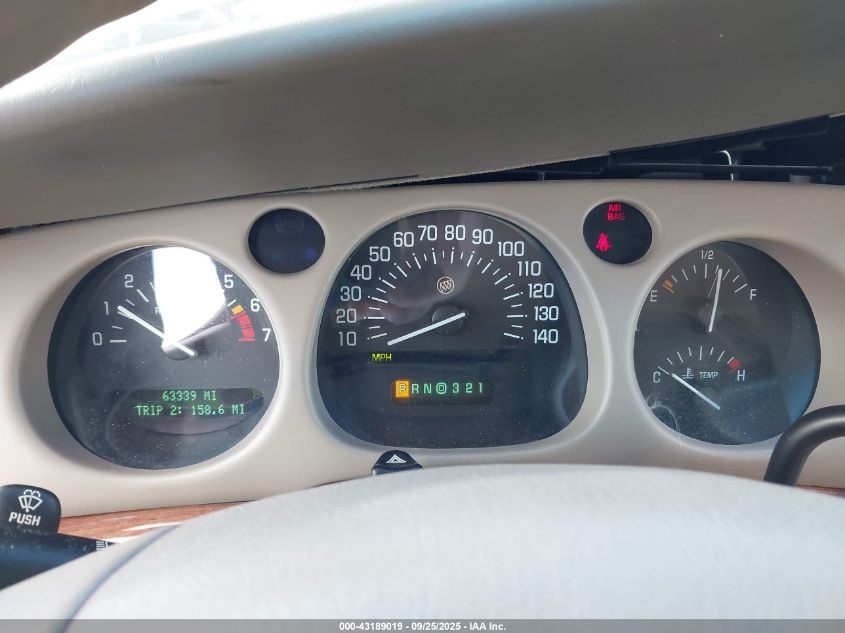 2000 Buick Lesabre Custom VIN: 1G4HP54K0YU120288 Lot: 43189019