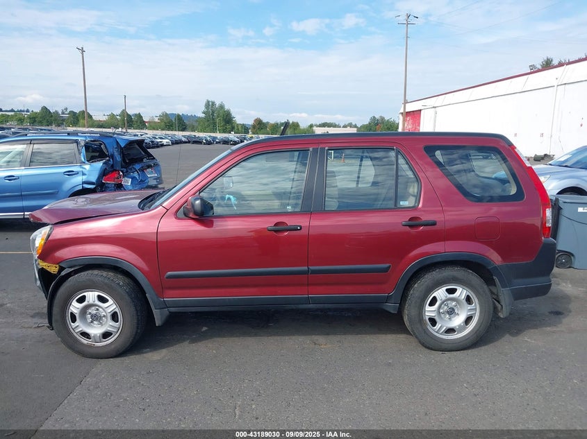 2005 Honda Cr-V Lx VIN: JHLRD68575C000259 Lot: 43189030