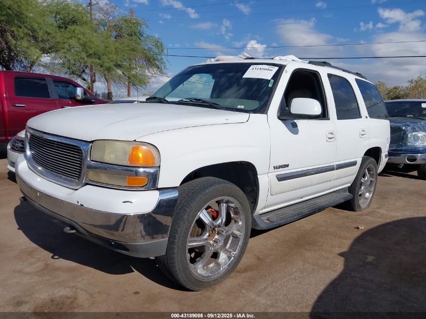2000 GMC Yukon Slt VIN: 1GKEK13T9YJ208139 Lot: 43189086