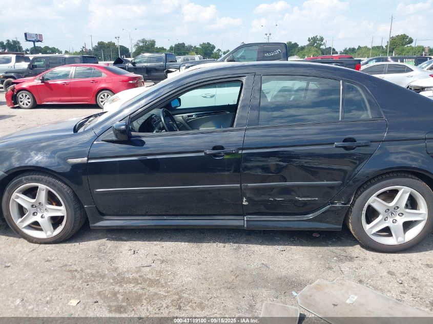 2005 Acura Tl VIN: 19UUA66255A076200 Lot: 43189100