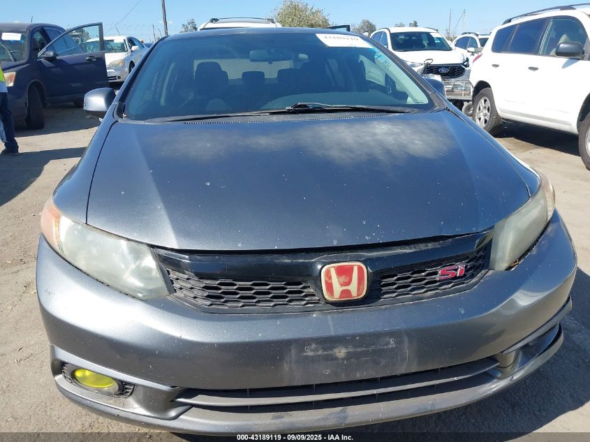 2012 Honda Civic Si VIN: 2HGFB6E54CH701024 Lot: 43189119