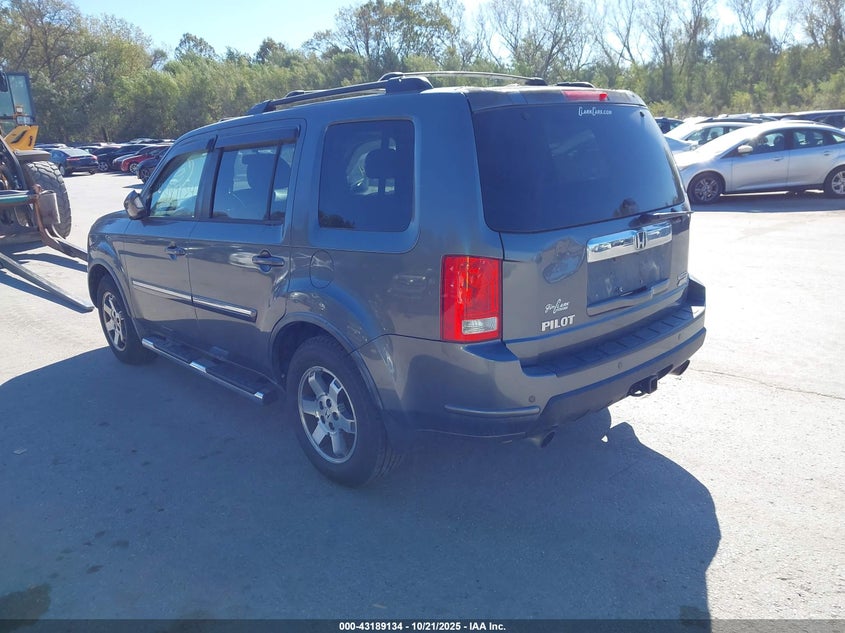 Vin: 5fnyf4h99ab016616, lot: 43683550, honda pilot touring 20103