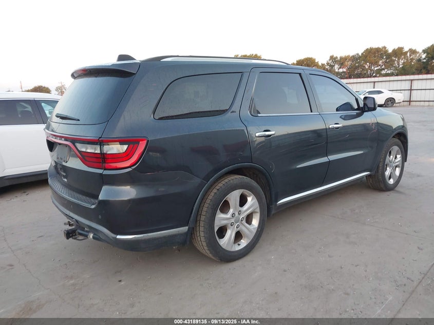 2015 DODGE DURANGO SXT - 1C4RDHAG6FC127686