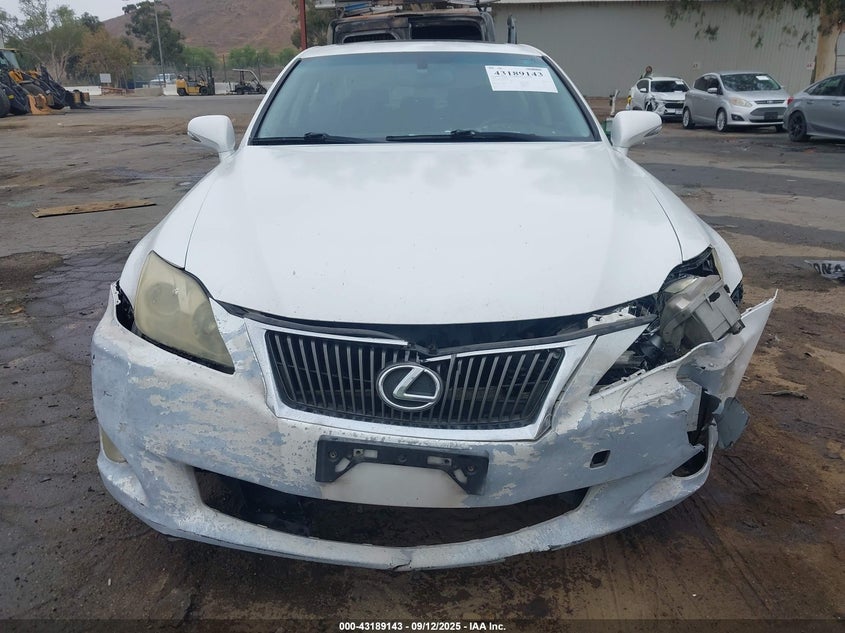 2009 Lexus Is 250 VIN: JTHBK262995094966 Lot: 43189143