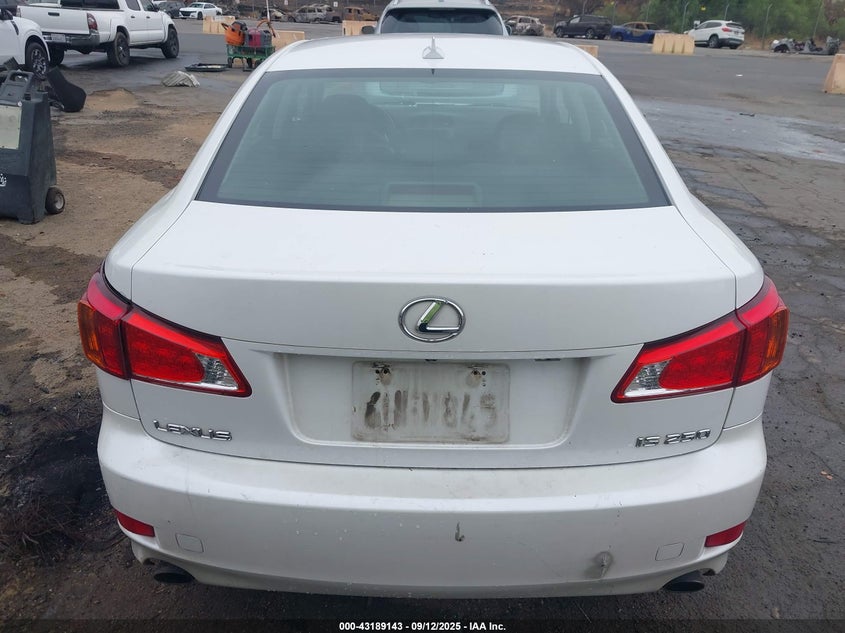 2009 Lexus Is 250 VIN: JTHBK262995094966 Lot: 43189143