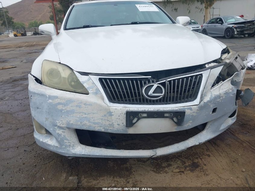 2009 Lexus Is 250 VIN: JTHBK262995094966 Lot: 43189143