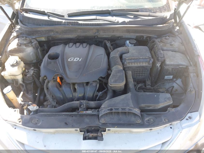 2013 Hyundai Sonata Gls VIN: 5NPEB4AC1DH546475 Lot: 43189147