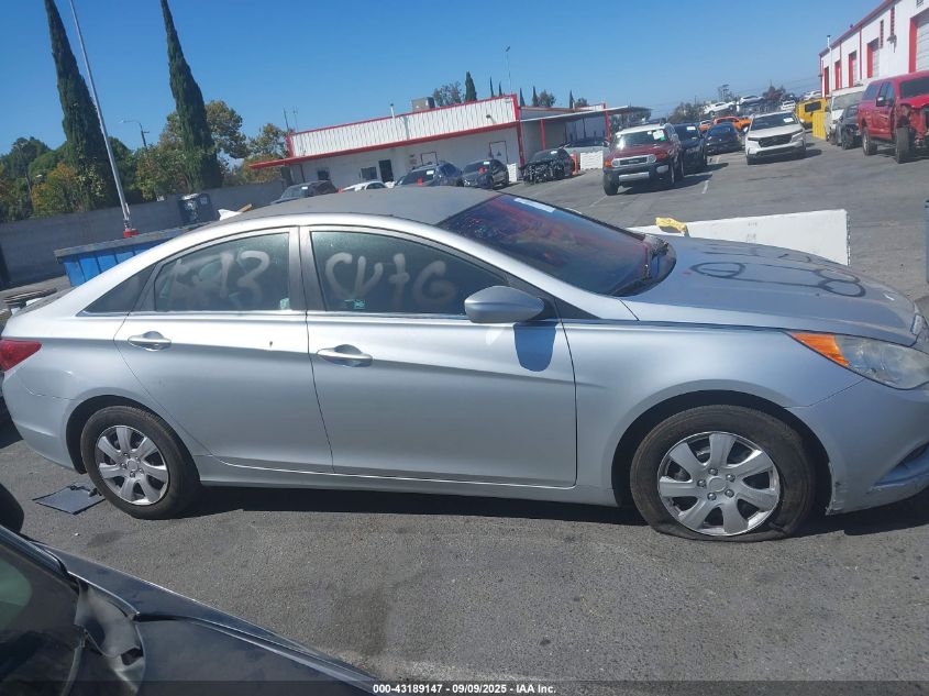 2013 Hyundai Sonata Gls VIN: 5NPEB4AC1DH546475 Lot: 43189147