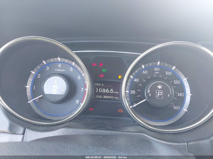 2013 Hyundai Sonata Gls VIN: 5NPEB4AC1DH546475 Lot: 43189147