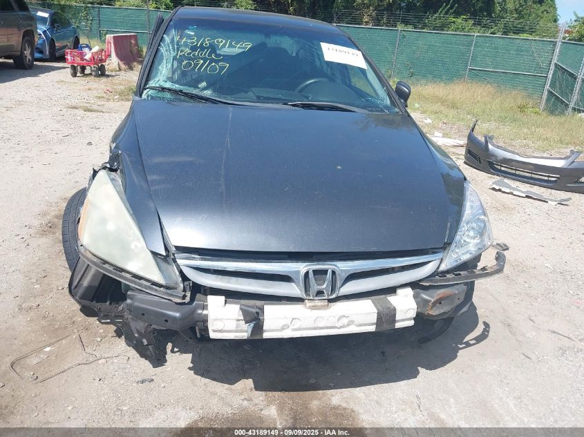 2005 Honda Accord 2.4 Lx VIN: 1HGCM56405A187820 Lot: 43189149