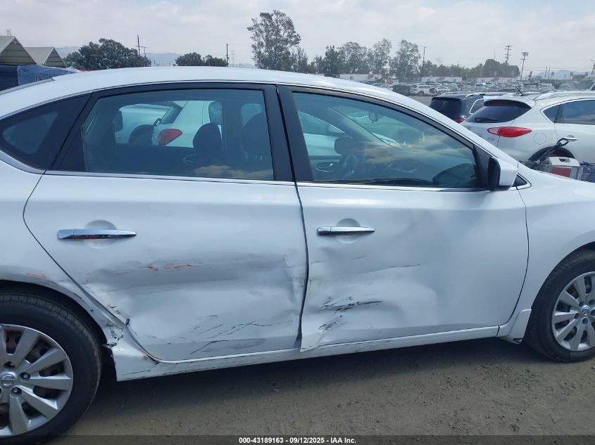 2015 Nissan Sentra S VIN: 3N1AB7AP2FY321476 Lot: 43189163