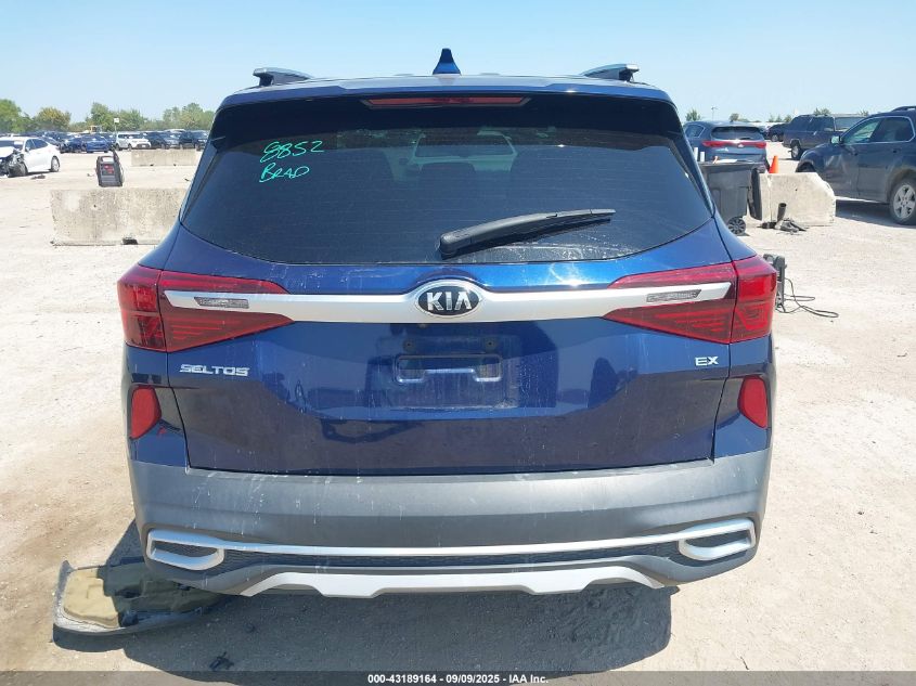 2021 Kia Seltos Ex VIN: KNDERCAA7M7201704 Lot: 43189164