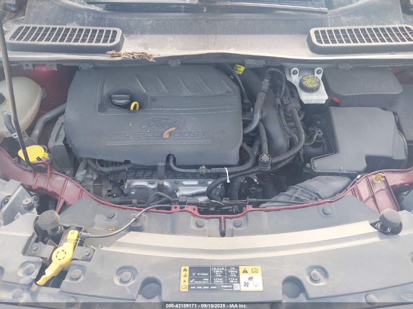 2017 Ford Escape Titanium VIN: 1FMCU0JD7HUA46881 Lot: 43189171