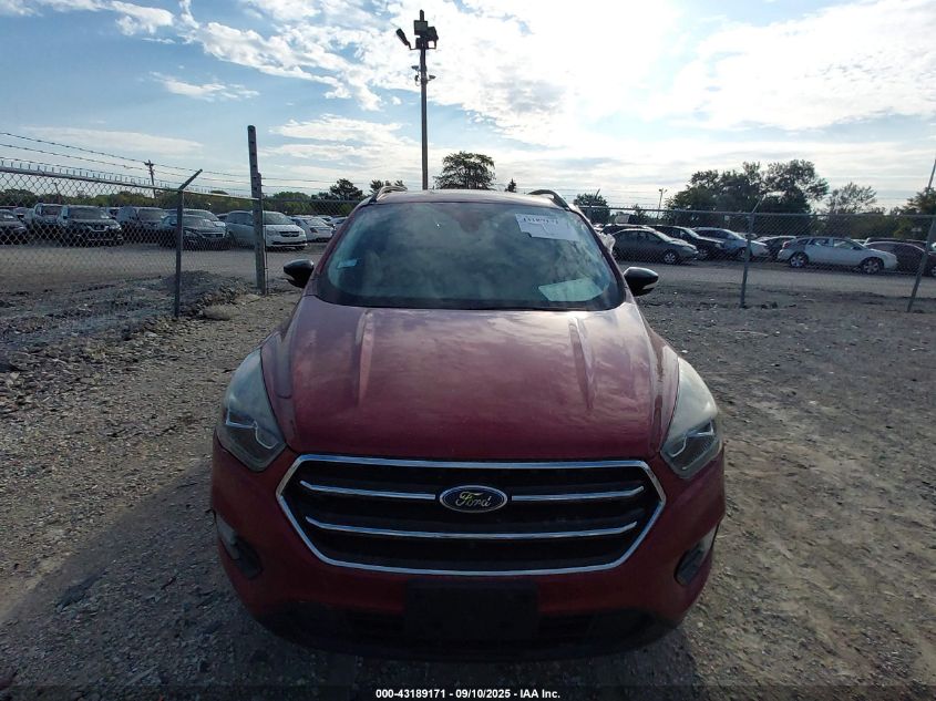 2017 Ford Escape Titanium VIN: 1FMCU0JD7HUA46881 Lot: 43189171