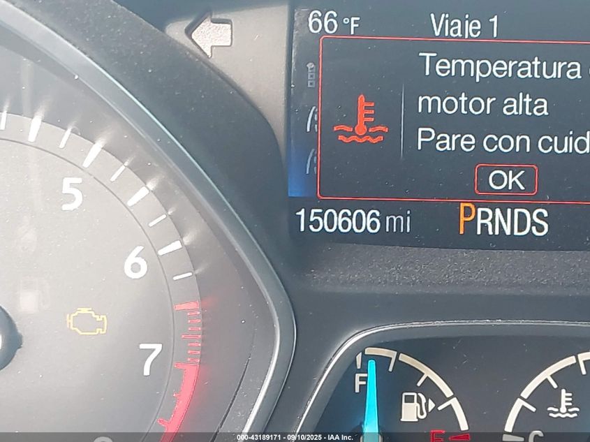 2017 Ford Escape Titanium VIN: 1FMCU0JD7HUA46881 Lot: 43189171