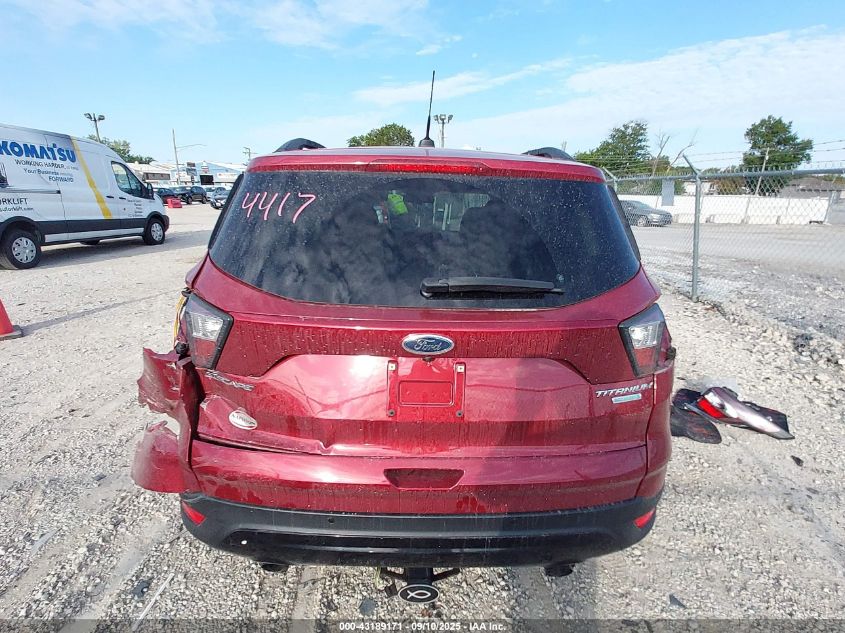 2017 Ford Escape Titanium VIN: 1FMCU0JD7HUA46881 Lot: 43189171