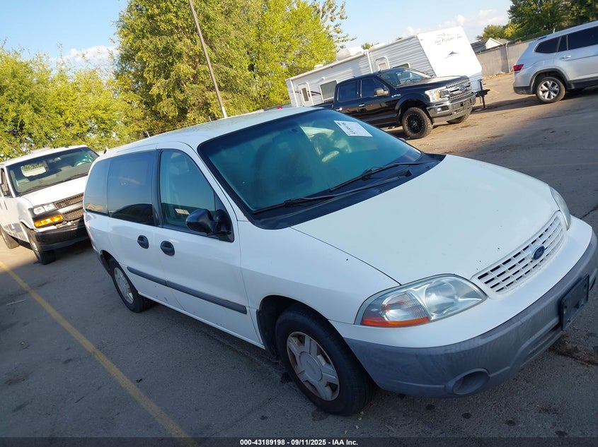 2003 Ford Windstar white van gasoline 2FTZA544X3BA80585 photo #1