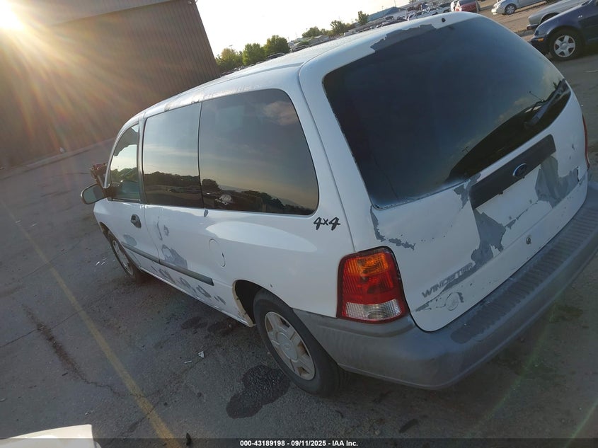 2003 Ford Windstar white van gasoline 2FTZA544X3BA80585 photo #4