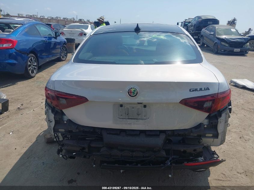 2021 Alfa Romeo Giulia Rwd VIN: ZARFAMAN6M7647367 Lot: 43189267