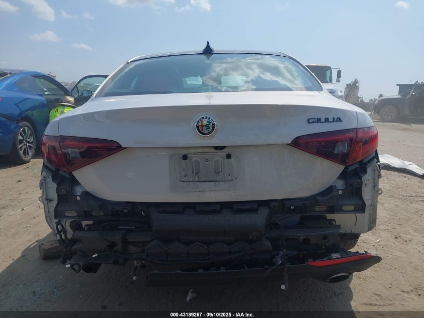 2021 Alfa Romeo Giulia Rwd VIN: ZARFAMAN6M7647367 Lot: 43189267