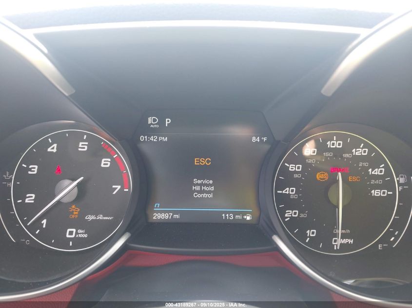 2021 Alfa Romeo Giulia Rwd VIN: ZARFAMAN6M7647367 Lot: 43189267