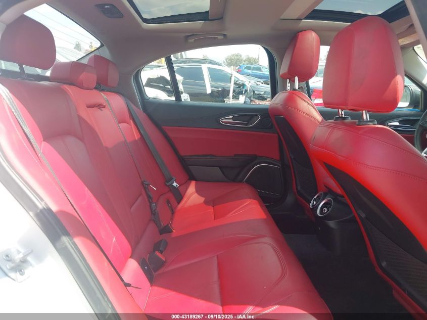 2021 Alfa Romeo Giulia Rwd VIN: ZARFAMAN6M7647367 Lot: 43189267