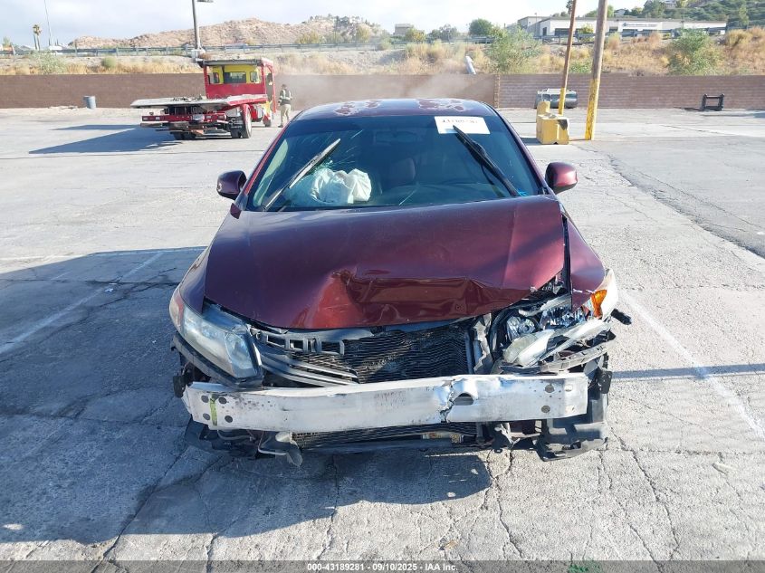 2012 Honda Civic Lx VIN: 2HGFB2F57CH562210 Lot: 43189281