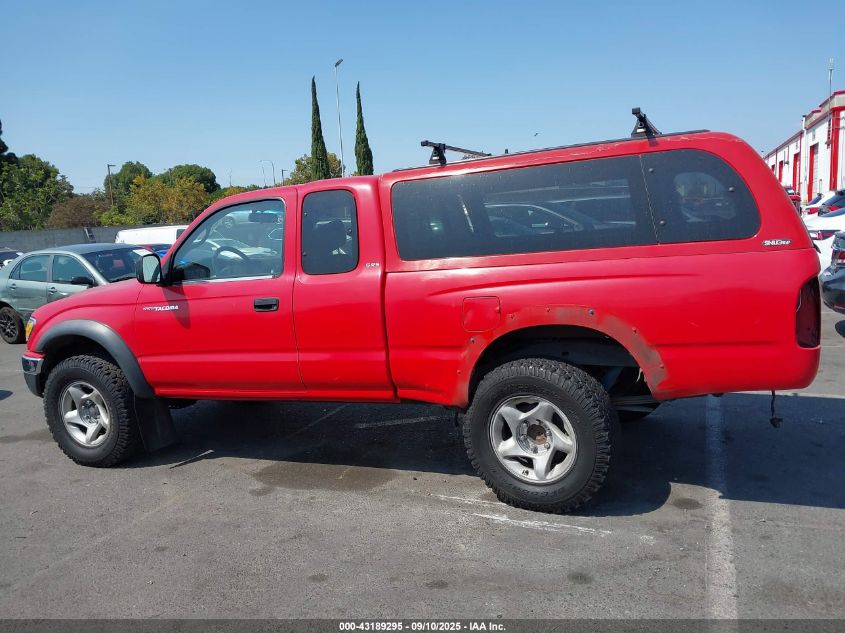 2002 Toyota Tacoma Base V6 VIN: 5TEWN72N12Z103346 Lot: 43189295