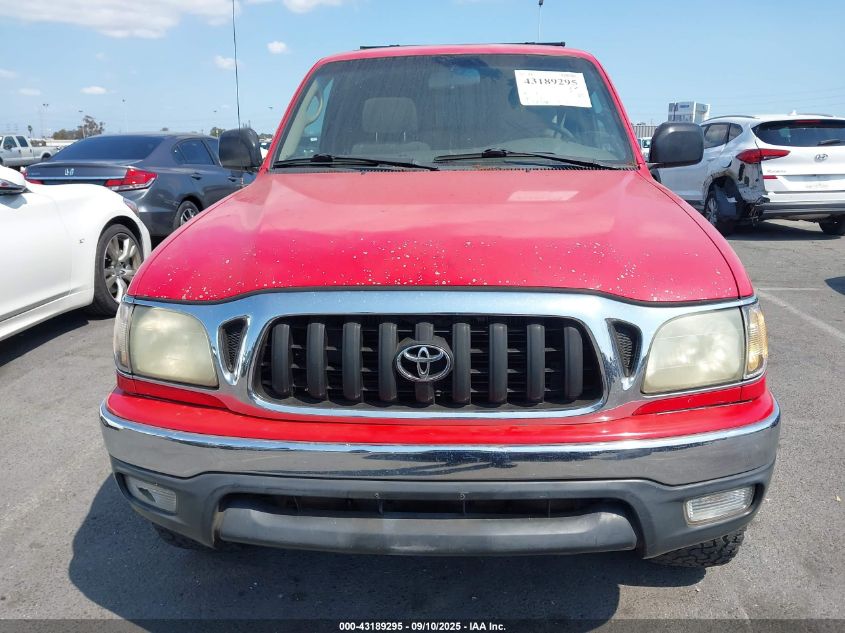 2002 Toyota Tacoma Base V6 VIN: 5TEWN72N12Z103346 Lot: 43189295