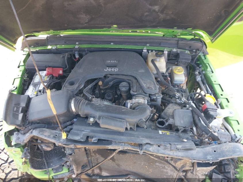 2018 Jeep Wrangler Unlimited Sport 4X4 VIN: 1C4HJXDGXJW262994 Lot: 43189384