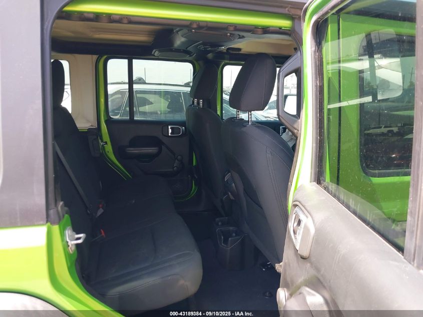 2018 Jeep Wrangler Unlimited Sport 4X4 VIN: 1C4HJXDGXJW262994 Lot: 43189384