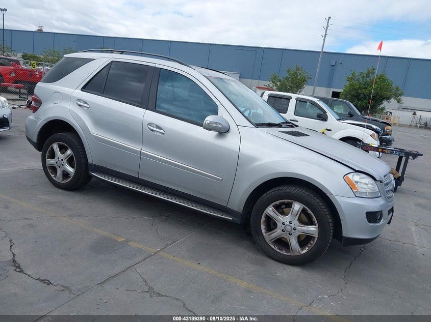 2008 Mercedes-Benz Ml 350 4Matic silver suv gasoline 4JGBB86E28A384272 photo #1
