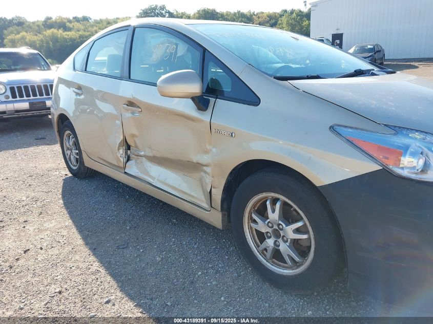 2011 Toyota Prius Two VIN: JTDKN3DU6B0288361 Lot: 43189391