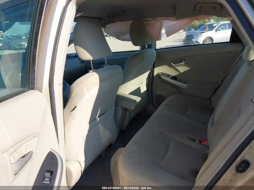 2011 Toyota Prius Two VIN: JTDKN3DU6B0288361 Lot: 43189391