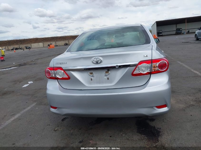 2011 Toyota Corolla Le VIN: JTDBU4EEXB9126373 Lot: 43189415