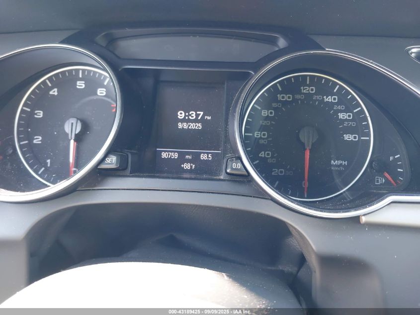 2009 Audi A5 3.2L VIN: WAUDK78T79A045332 Lot: 43189425