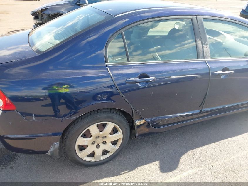 2009 Honda Civic Lx VIN: 2HGFA16539H504794 Lot: 43189426