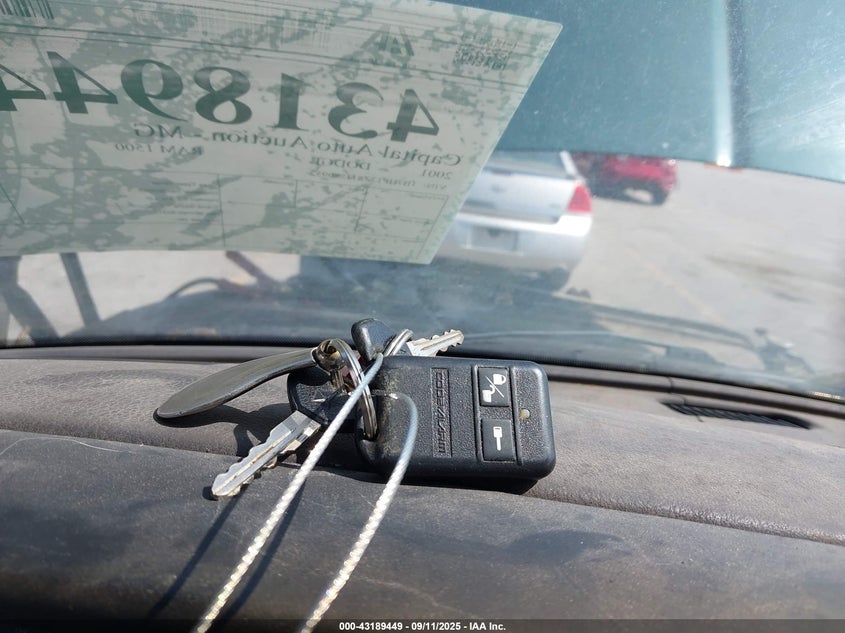 2001 Dodge Ram 1500 St VIN: 1B7HF13Z81J580952 Lot: 43189449