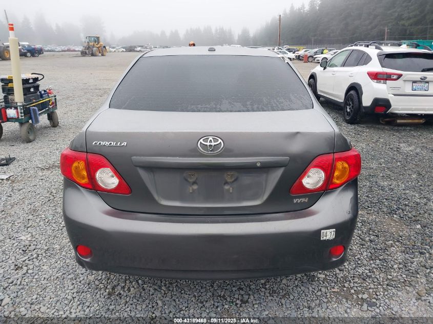 2009 Toyota Corolla Le/Xle VIN: JTDBL40EX9J000386 Lot: 43189468