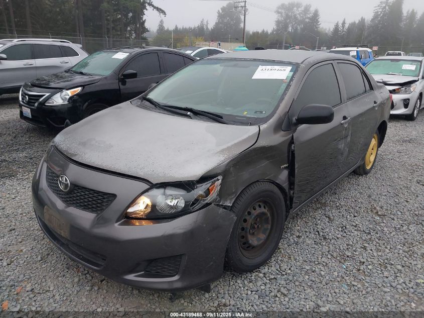 2009 Toyota Corolla Le/Xle VIN: JTDBL40EX9J000386 Lot: 43189468