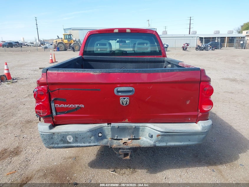 2006 Dodge Dakota St VIN: 1D7HW28K96S536628 Lot: 43189490