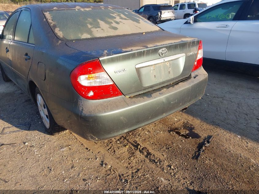 2002 Toyota Camry Le/Xle/Se VIN: 4T1BE32K32U547233 Lot: 43189527